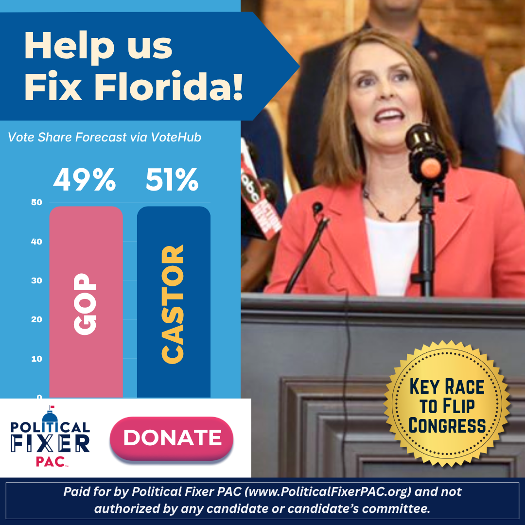 Help us Fix Texas! Paxton and Talarico tied in the polls 46% each. Donate to Political Fixer PAC. Key Race to Flip Congress.