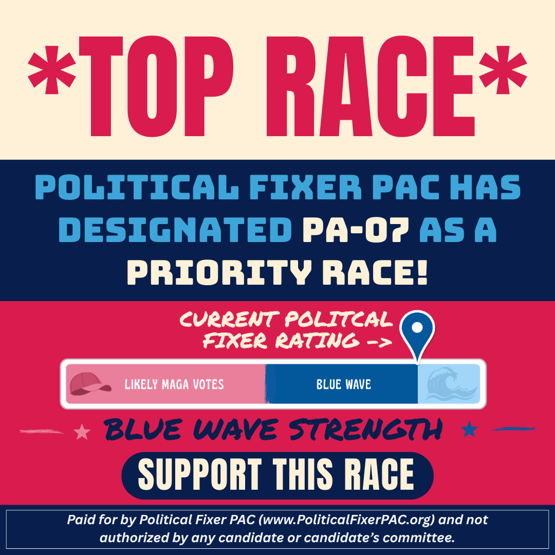 Help us Fix Texas! Paxton and Talarico tied in the polls 46% each. Donate to Political Fixer PAC. Key Race to Flip Congress.