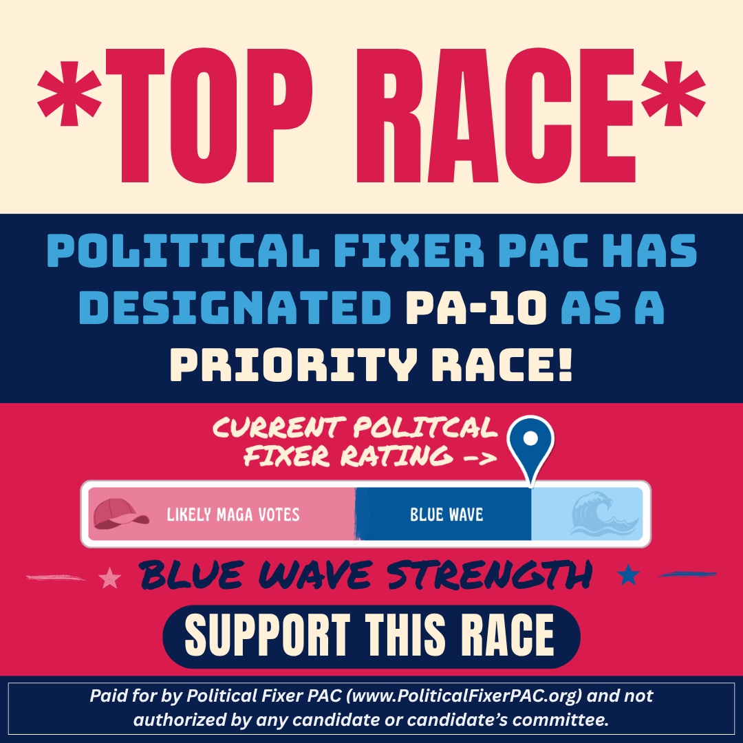 Help us Fix Texas! Paxton and Talarico tied in the polls 46% each. Donate to Political Fixer PAC. Key Race to Flip Congress.